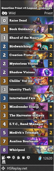 Questline Priest #4 Legend - Unknown
