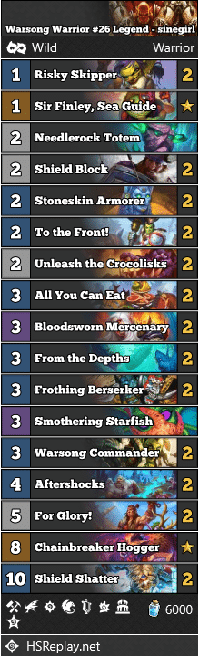 Warsong Warrior #26 Legend - sinegirl