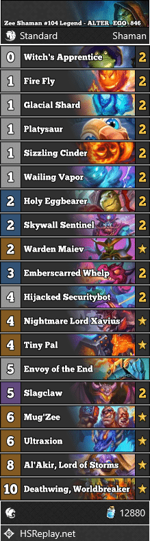 Zee Shaman #104 Legend - ALTER_EGO_846