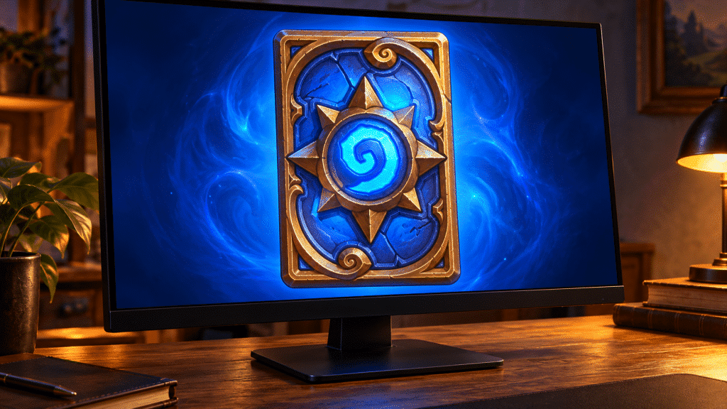 Hearthstone card displayed on screen